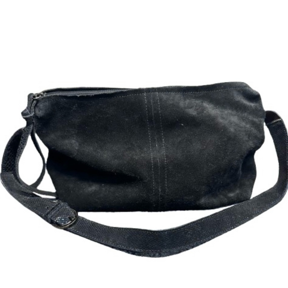 Valentino Suede Black Bag